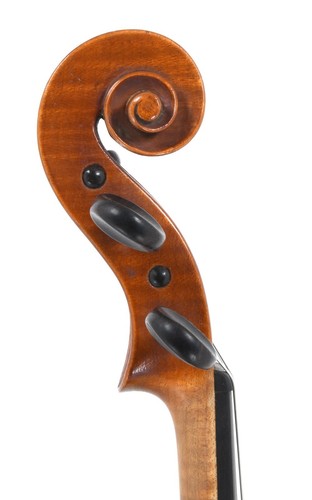 German violin, Carl Gottlob Schuster jr., Markneukirchen 1917 (old, antique) - Picture 6 of 10