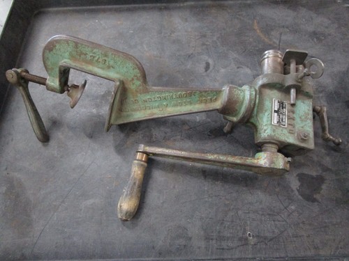 Used Pexto Peck Stow Sheet Metal Hand Crank Powered Flanger Machine Crimper 0581 - Picture 1 of 9