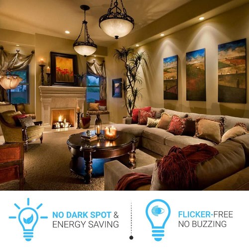 6.5W GU10 LED Bulb 3000K/5000K Dimmable 500LM LED Bulbs for Bedroom, Living Room - Picture 12 of 15