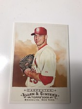 2009 Topps Allen & Ginter Chris Carpenter #239 St. Louis Cardinals