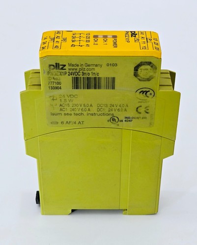 Pilz 777100 PNOZ X1P 24VDC 3n/o 1n/c SAFETY RELAY / Pilz 777100 - Picture 4 of 5