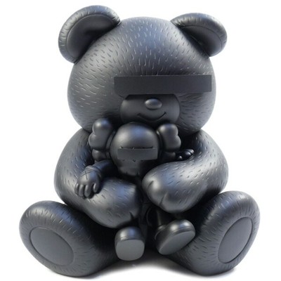 【Figure】 KAWS Cows × Medicom Toy Undercover Bear Kaws Companion Figure Black New