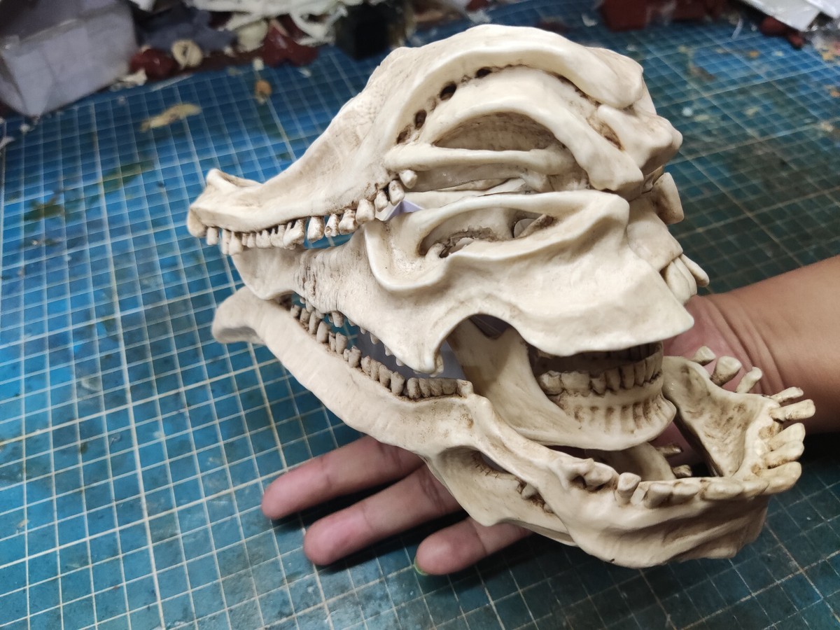 Shin Godzilla Tail Skull (Kaiju) | eBay