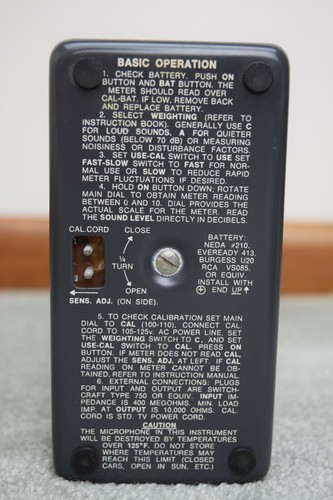 Scott Type 450B Sound Level Meter Type 3 Instrument Laboratory Vintage - Picture 7 of 12