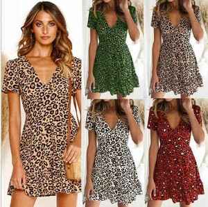 Women-Summer-Party-Boho-Evening-Short-Mini-Dress-Floral-Sundress-Beach-Casual