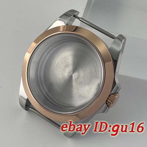 39mm Sapphire glass Watch Case Fit NH34 NH35 NH36 ETA 2824 PT5000 Movement - Picture 16 of 22