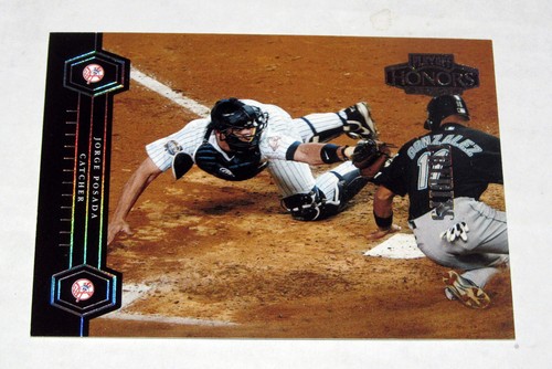 2004 Playoff Honors Credits Silver 137 Jorge Posada (#/50) $.99 Shipping!