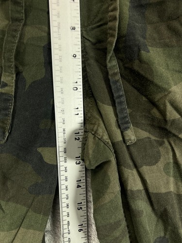 Hollister Womens XS Camo Cargo Pants Joggers Army Combat Ultra High Rise 24X27 - Picture 15 of 19
