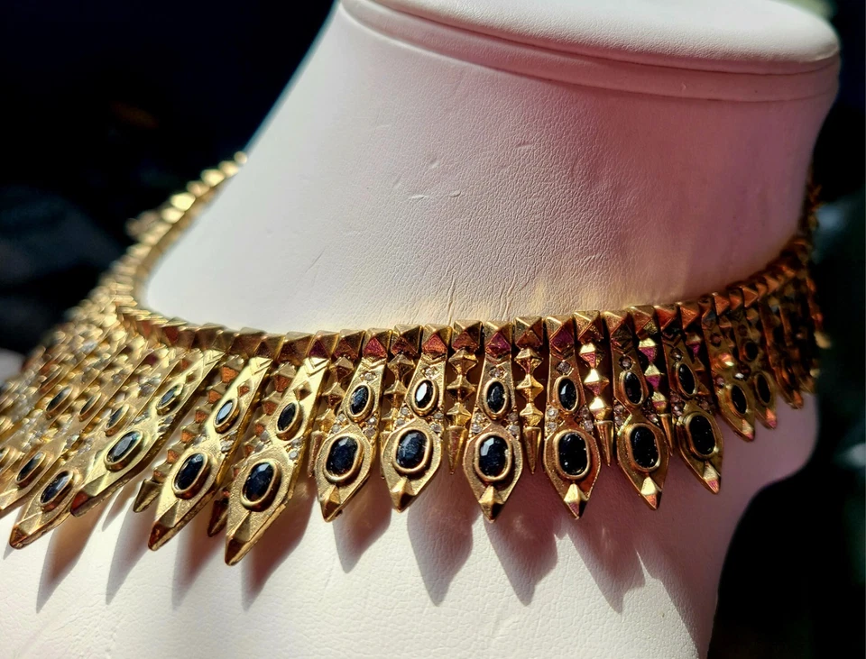 Collar de plumas gitanas House of Harlow 1960 -- ¡Súper RARO!!❤️❤️ Foto 2 de 4