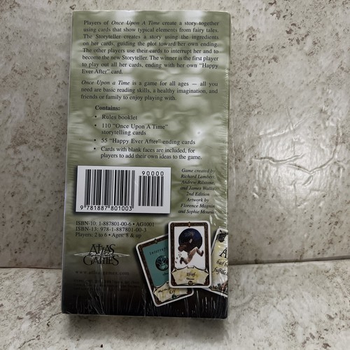 Once Upon A Time The Storytelling Card Game 2nd Edition Atlas Games 2008 Sealed - Picture 3 of 4
