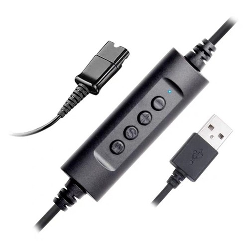 Headset Quick Disconnect QD Cable to USB Plugs Adapter for Call Center Office - Bild 4 von 7