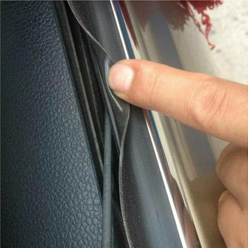 4M Length Rubber Seal Gap Strip Car Front Rear Side Window Trims Edge Mouldings - Foto 7 di 11