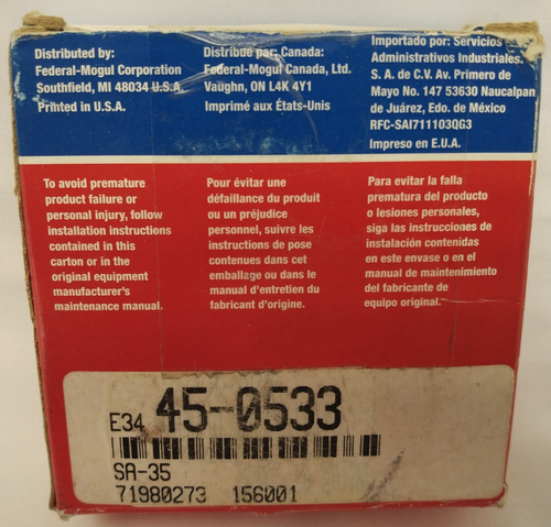 Motor City Wheel Bearings and Seals S-A35 New Old Stock Open Box - Picture 2 of 8