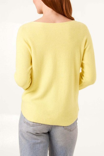 Damen Rundhals Feinstrick Pullover Oberteil Weich Bequem Winter Strick Italienisch Freizeit - Bild 3 von 15