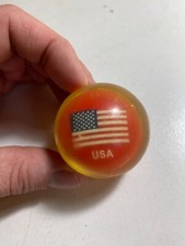 USA United States of America Red White Blue Rubber Bouncy Super Bounce Ball