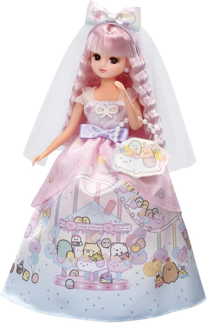 TAKARA TOMY Licca-chan Doll LD-05 Sumikko Gurashi Wedding