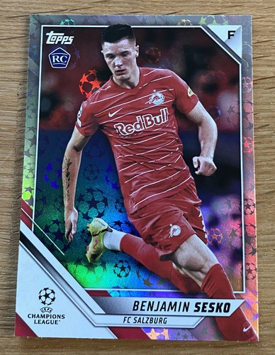Topps UEFA Champions League Flagship 2021/22 - Starball Foil Cards You Pick - Picture 77 of 89