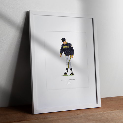 Jim Leyland Pittsburgh Pirates Baseball 8x10 Print Poster Art Illustrated - Picture 9 of 10