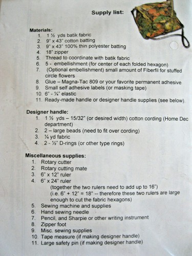 Sewing and Beyond ON THE GO HEX-A-BAG Purse pattern NEW 2007 MaryAnne Ciccotelli - Picture 3 of 6