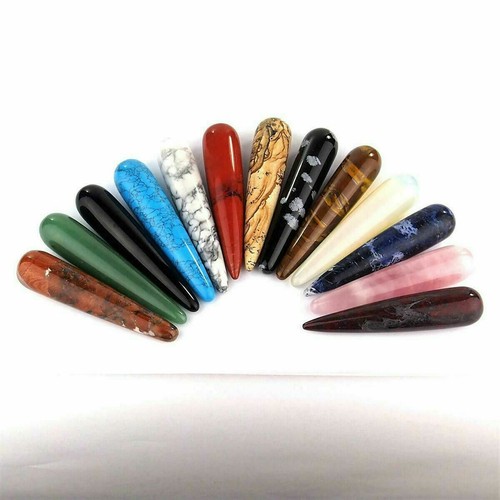 Massagestab Edelstein AA - Qualität Griffel Reflexzonen Massage Massagegriffel - Bild 57 von 59