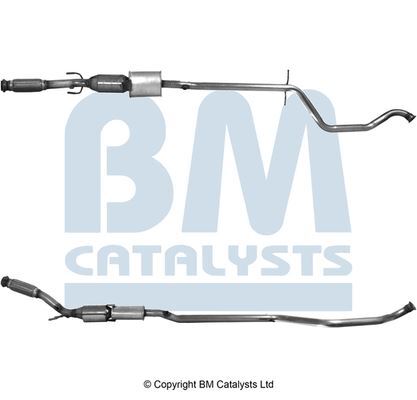 Catalyseur pour Peugeot 407 2.0 essence avec kit de fixation complet - 2