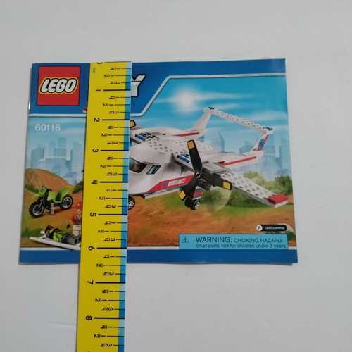Lego City Aereo Ambulanza 60116 Solo Manuale Istruzioni - Foto 5 di 6