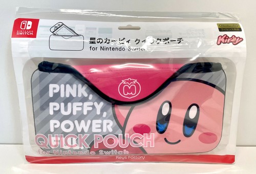 Official Japanese Nintendo Switch Lite Quick Pouch Protective Case Kirby #6 - Picture 1 of 3