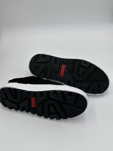 Levis Women's Emma Sneakers Low-Top Platform Shoes Black -Size 7.5 👀 Pics - Picture 11 of 15