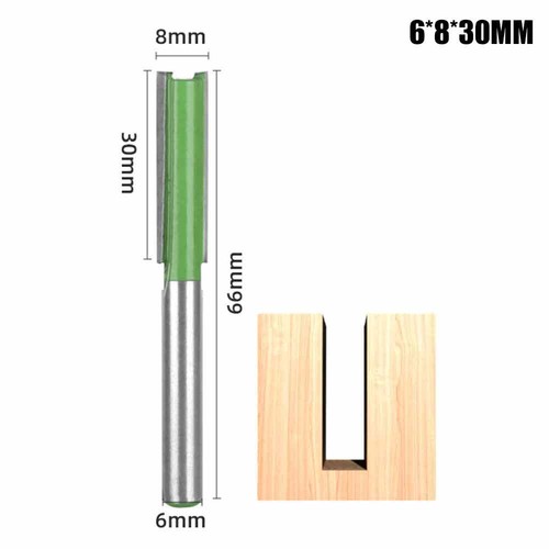 7 Stück 3mm-12mm Nutfräser 6mm Schaft Oberfräser Nutenfräser Für Holzfräser DHL - Bild 9 von 12