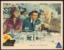 LUXURY LINER Original Movie Lobby Card Poster 1948 George Brent Marina Koshetz