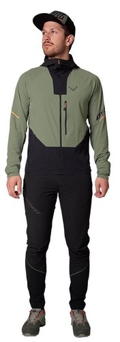 DYNAFIT traverse dst giacca trail running softshell impermeabile antivento uomo M - Foto 8 di 17
