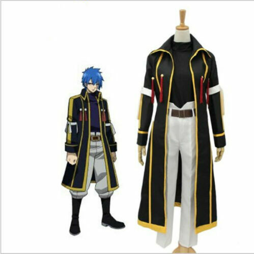 Fairy Tail Jellal Fernandes Suit Full Set Cosplay Costume ! - Picture 3 of 5