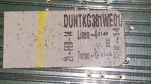 SHARP LC-70EQ10U QPWBXG381WJZZ G381FM01,G381FM01S MAIN BOARD 0484 7D6L - Picture 4 of 5