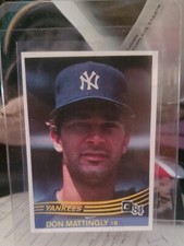 1984 Donruss Don Mattingly #248 New York Yankees 