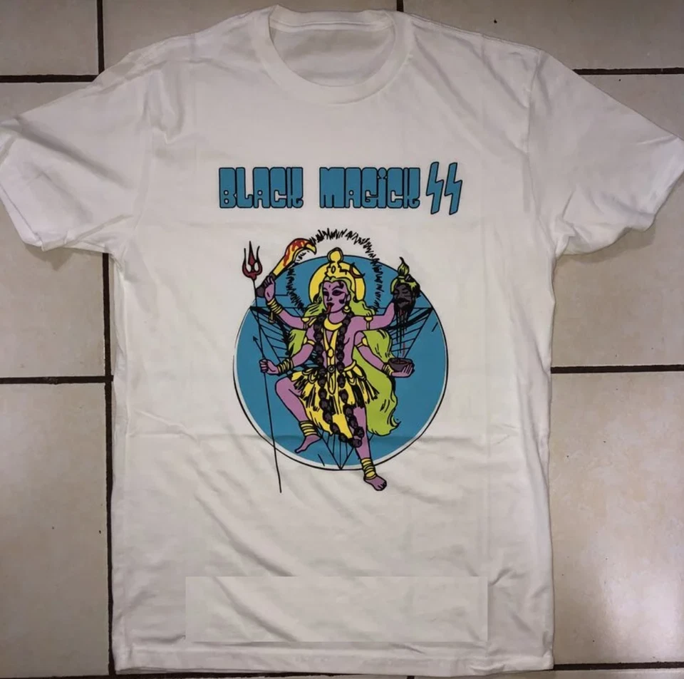 Black Magick SS - Kali White Cotton T Shirt Full Size S-5XL | eBay