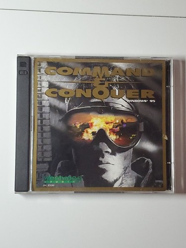 Command & Conquer - PC, 1995 Windows 95 Westwood Studios - Jewel Case - Tested