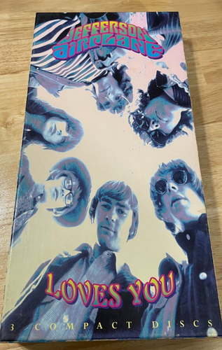 Jefferson Airplane Loves You 3 CD Box Set Brand New/Sealed! - Picture 1 of 2