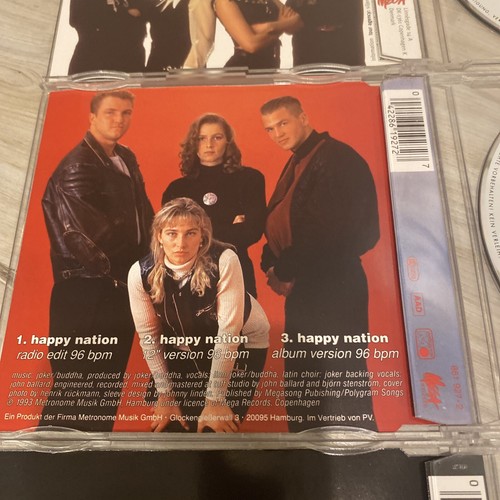 Ace Of Base IMPORT CD LOT All That She Wants The Sign Happy Nation 💿 - Picture 7 of 10