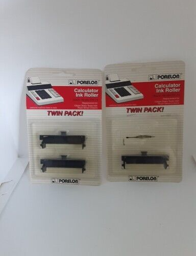 Porelon Calculator Ink Roller Model PR-74 Black for Citizen Sharp - Picture 1 of 5