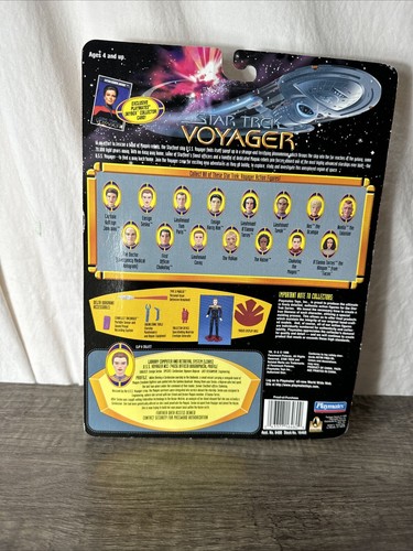 Star Trek Voyager ENSIGN SESKA Cardassian Agent Action Figure 1996 Playmates - Picture 3 of 3