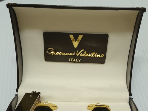 Valentino Manschettenknöpfe & Krawattennadeln Set - GVK 620 - Bild 7 von 13