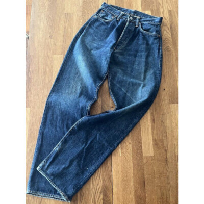 EVISU Lot.2001 No.2 Denim White Seagull W30 Button [EXC EVISU Lot.2001 No.2 Denim White Seagull W30 Button [EXC