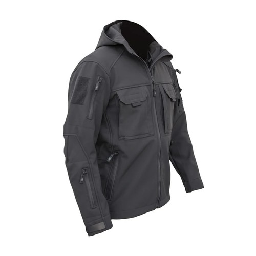 Kitanica Men's Tacs Softshell Water Resistant Insulated Full Zip Tactical Jacket - Picture 20 of 38