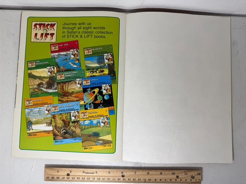 1986 - Stick and Lift The Farm by Graham Percy Paperback Activity Book - Picture 11 of 11