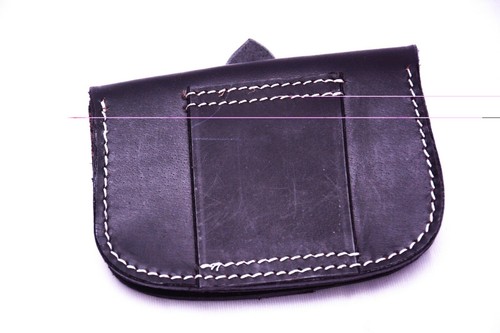  Leather Ammo Pouch for WWII British Army Sam Browne Belt for BLACK - Picture 3 of 3