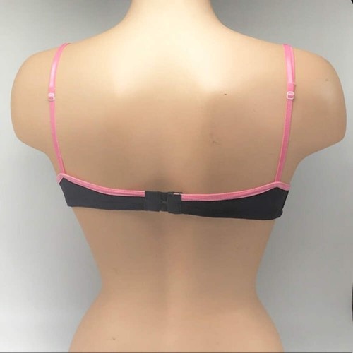 Damen Playboy Schwarz | Rosa Wildleder Set Neu mit Etikett - Bild 7 von 9