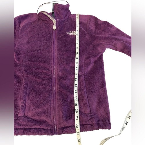 Chaqueta polar con cremallera completa The North Face Osito para mujer talla SM púrpura - Imagen 10 de 11