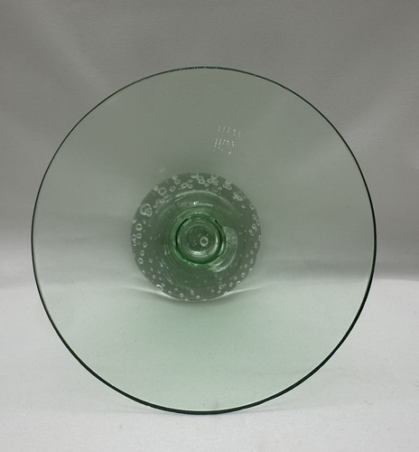 Martini Glasses-Controlled Bubble Ball Stems-Hand Blown-Purple, Green, Two Amber - Picture 7 of 14