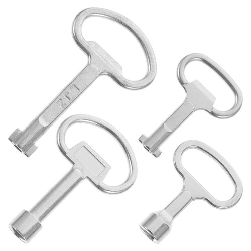 4 Pcs Triangular Key Universal Bin Triangle Multi-functional Spanner