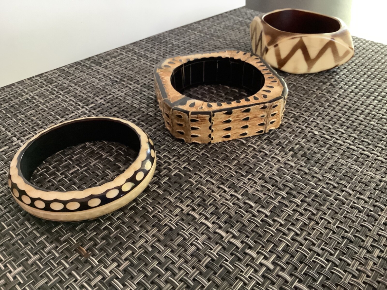 3 FAB CHUNKY BANGLE STACK! - image 2